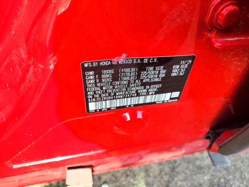 2022 Honda Hr-v Sport