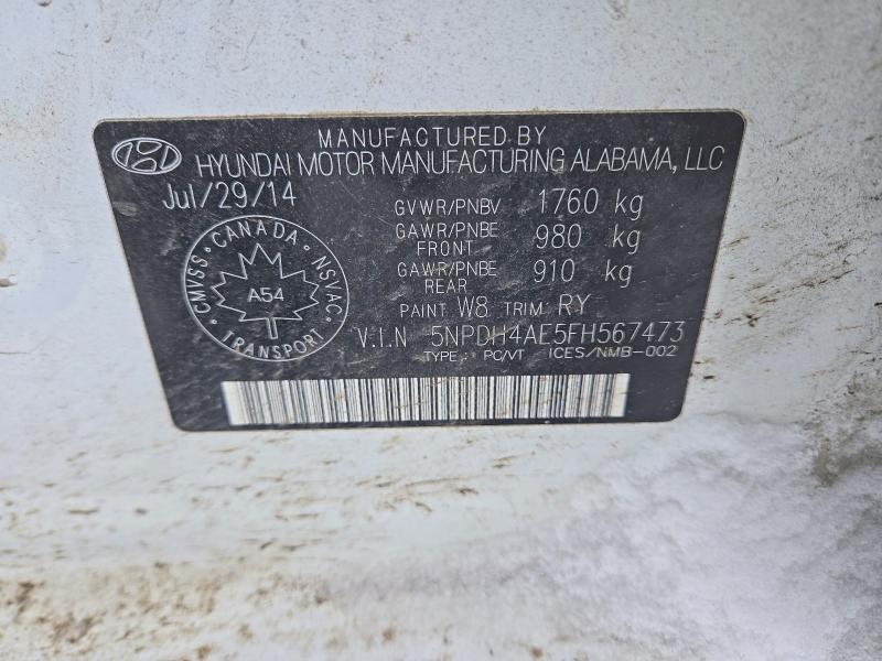 2015 Hyundai Elantra se