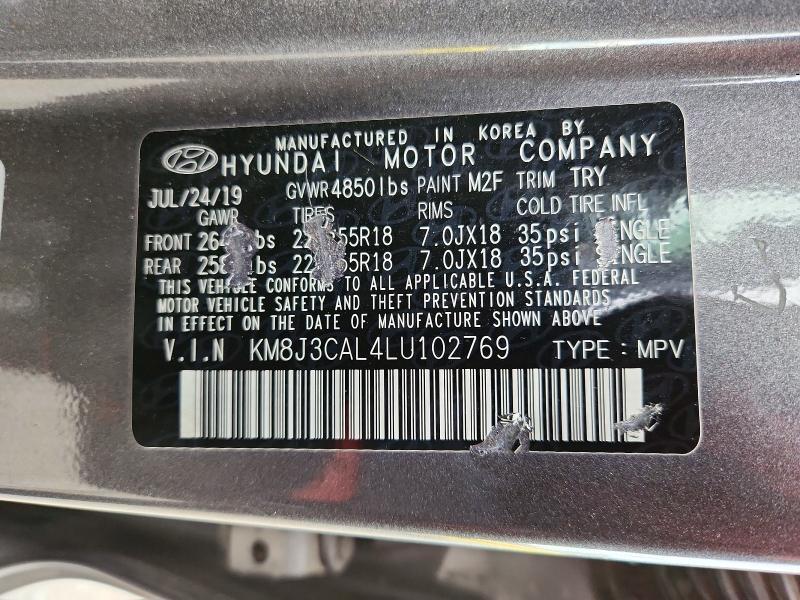 2020 Hyundai Tucson Limited