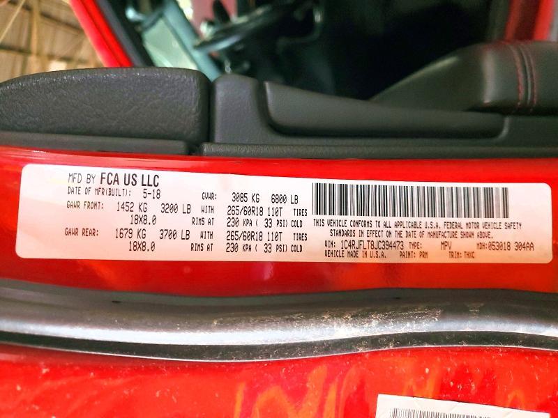 2018 Jeep Grand Cherokee Trailhawk