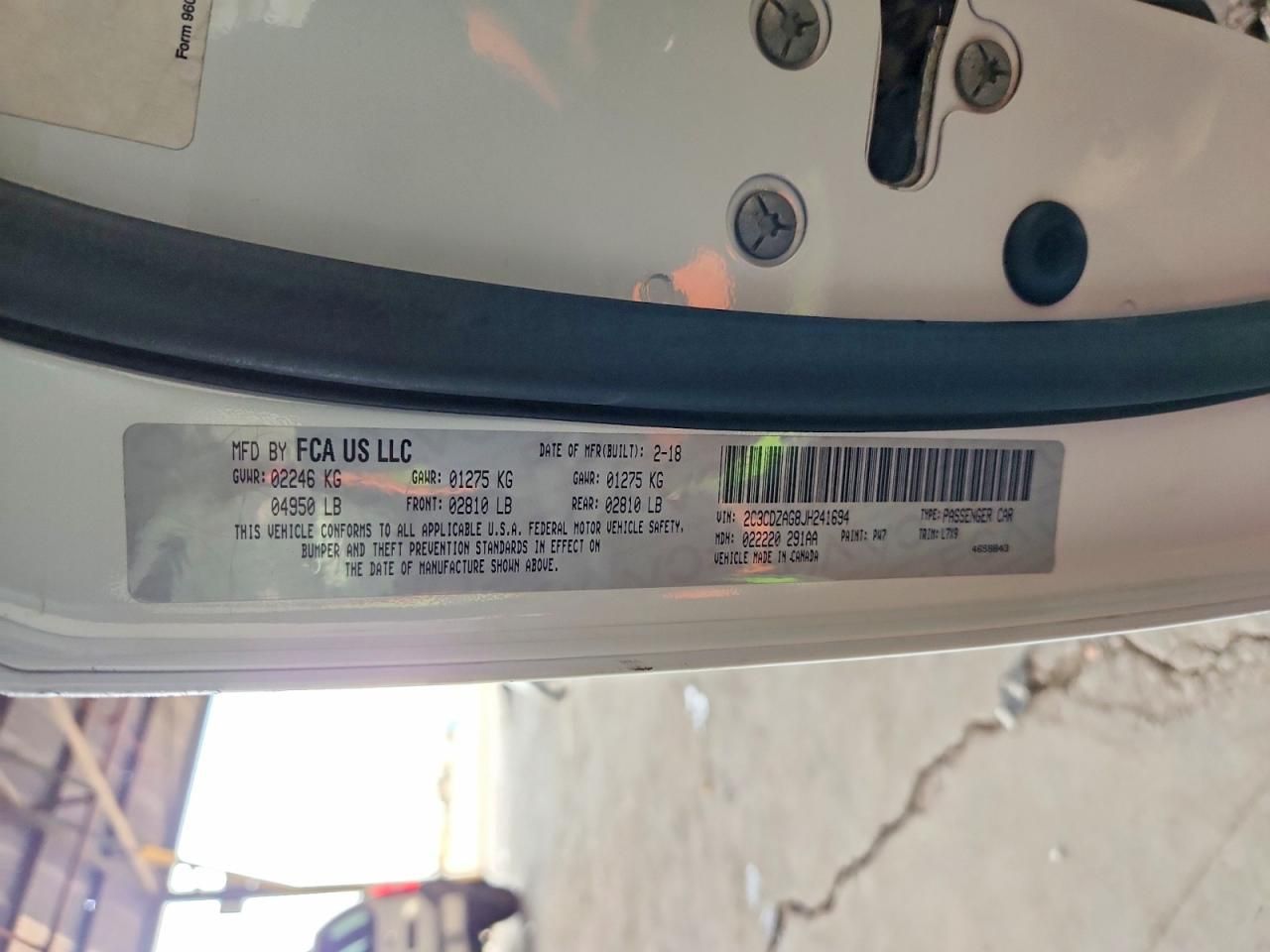 2018 Dodge Challenger sxt