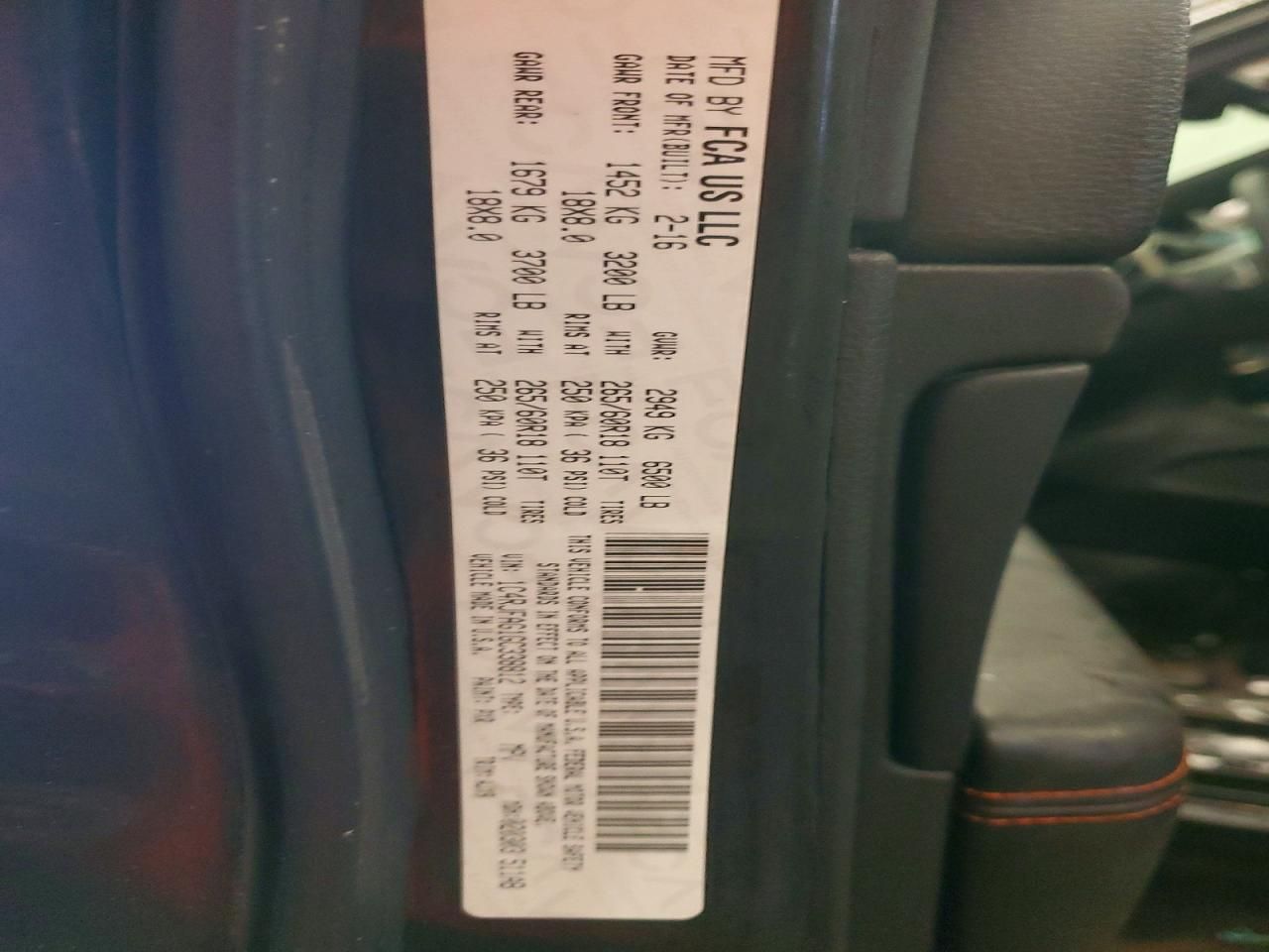 2016 Jeep Grand Cherokee Laredo