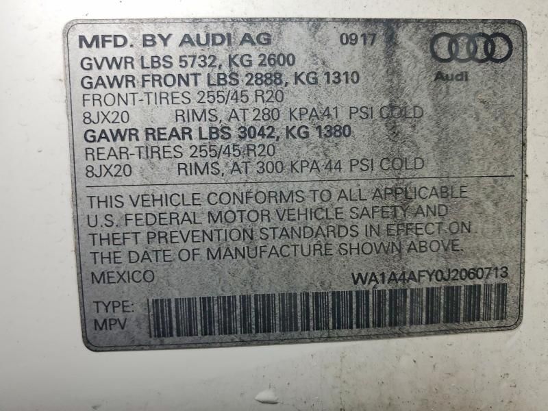 2018 Audi SQ5 Premium Plus