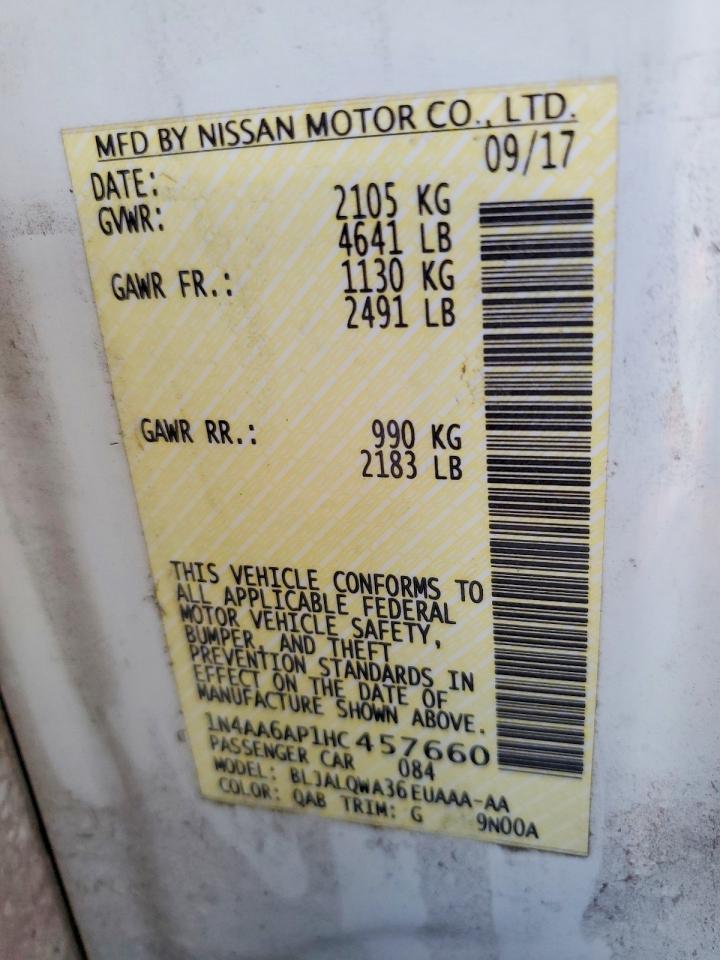 2017 Niss Maxima 3.5s