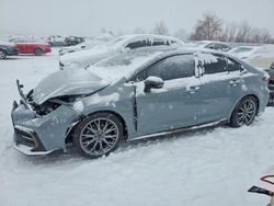 Toyota Corolla salvage cars for sale: 2021 Toyota Corolla se