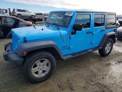 Jeep salvage cars for sale: 2018 Jeep Wrangler Unlimited Sport