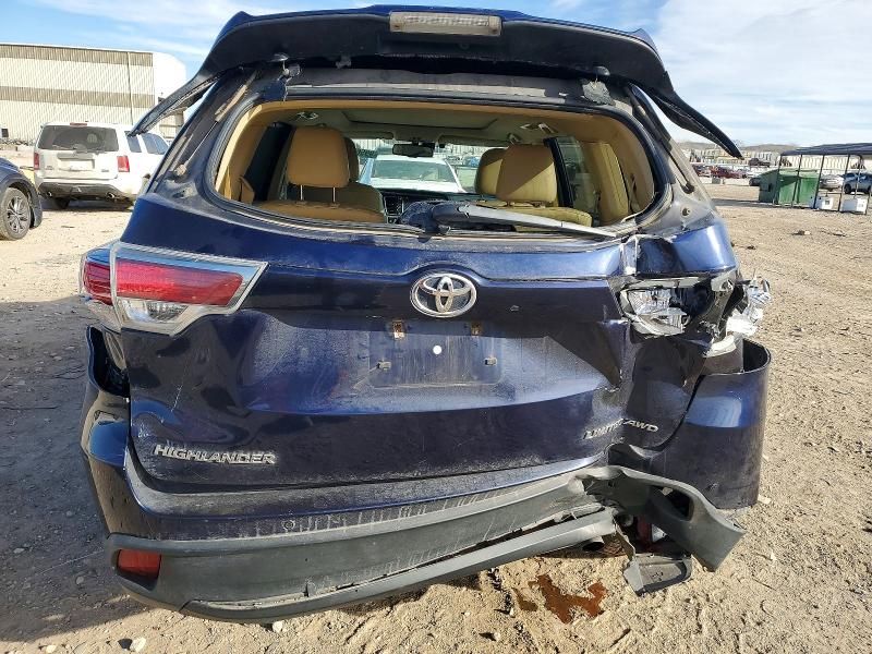 2016 Toyota Highlander Limited