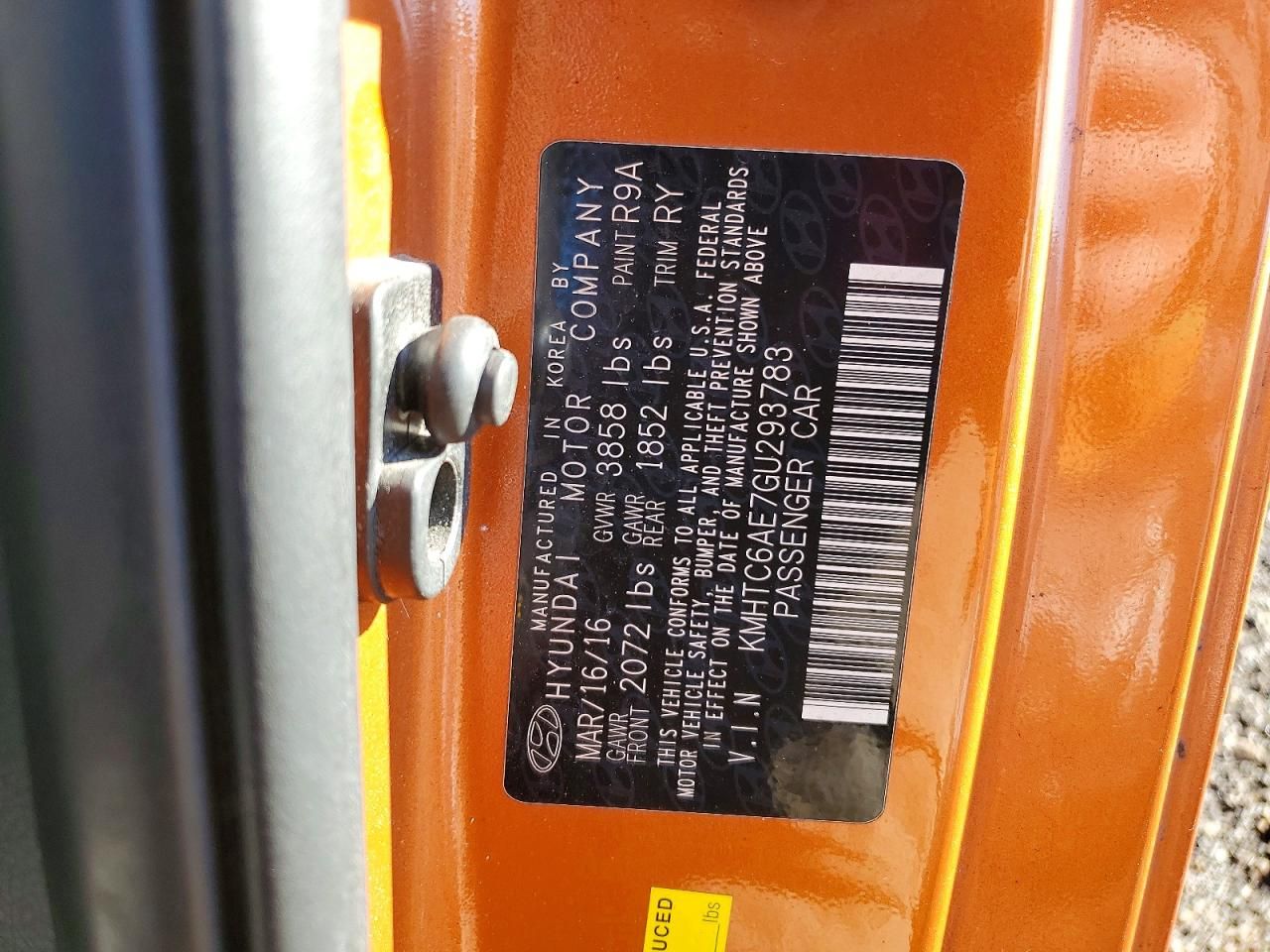 2016 Hyundai Veloster Turbo