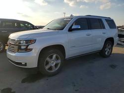 Chevrolet salvage cars for sale: 2018 Chevrolet Tahoe C1500 Premier