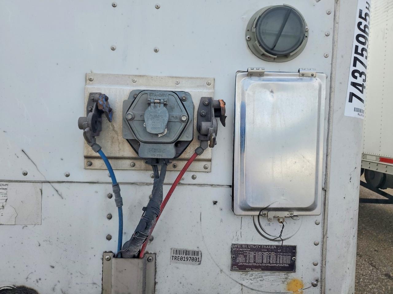 2015 Utility DRY Van Trailer