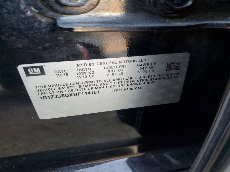 2017 Chevrolet Malibu Hybrid