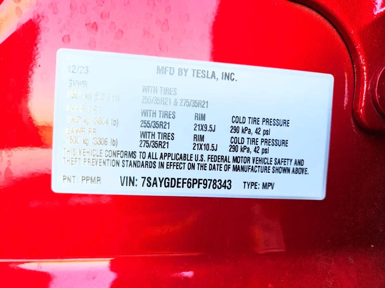 2023 Tesla Model y