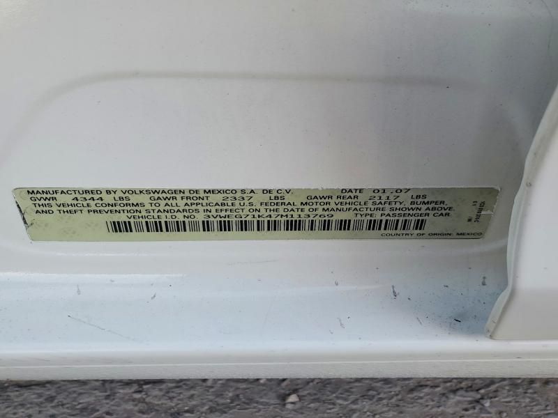 2007 Volkswagen Jetta Wolfsburg