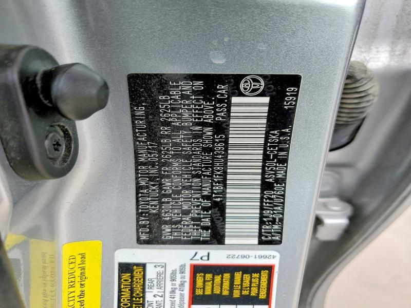 2017 Toyota Camry se