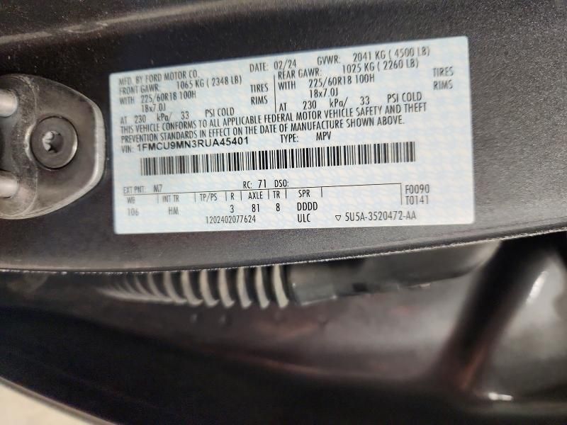 2024 Ford Escape st Line