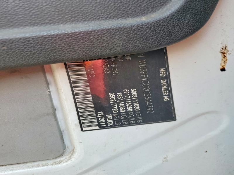 2012 Mercedes-Benz 2012 Mercedes Benz Sprinter 3500 Delivery Van