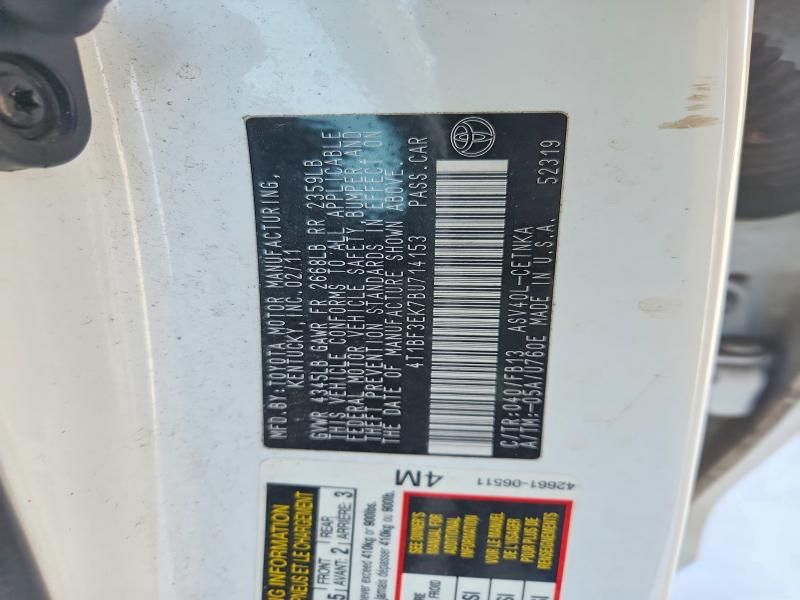 2011 Toyota Camry Base