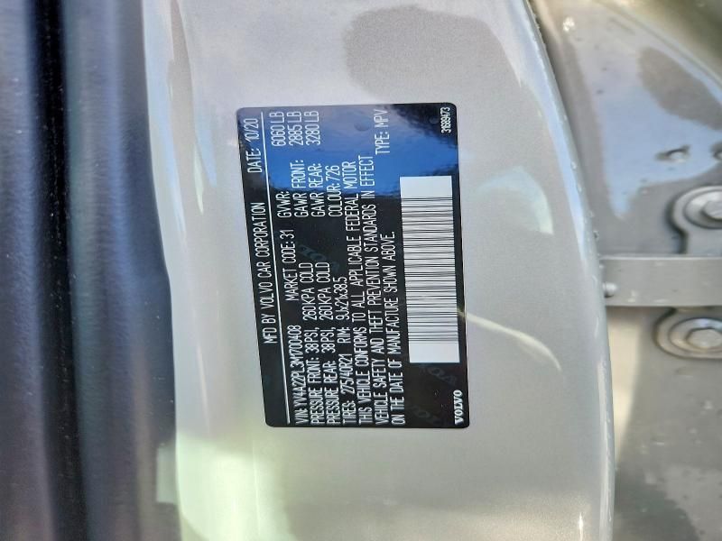 2021 Volvo Xc90 T6 Inscription