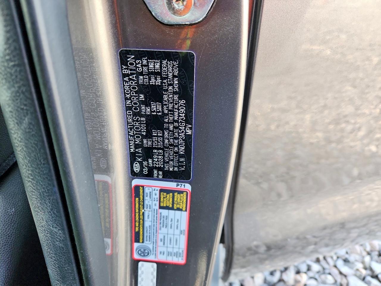 2016 KIA Soul +