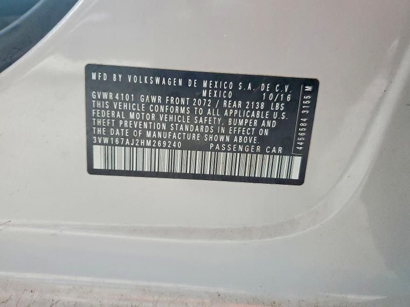 2017 Volkswagen Jetta s