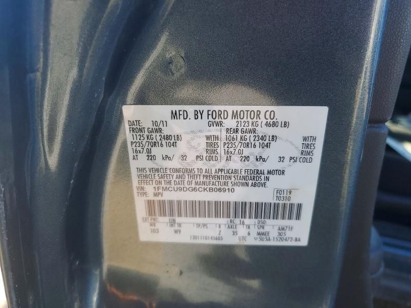 2012 Ford Escape xlt