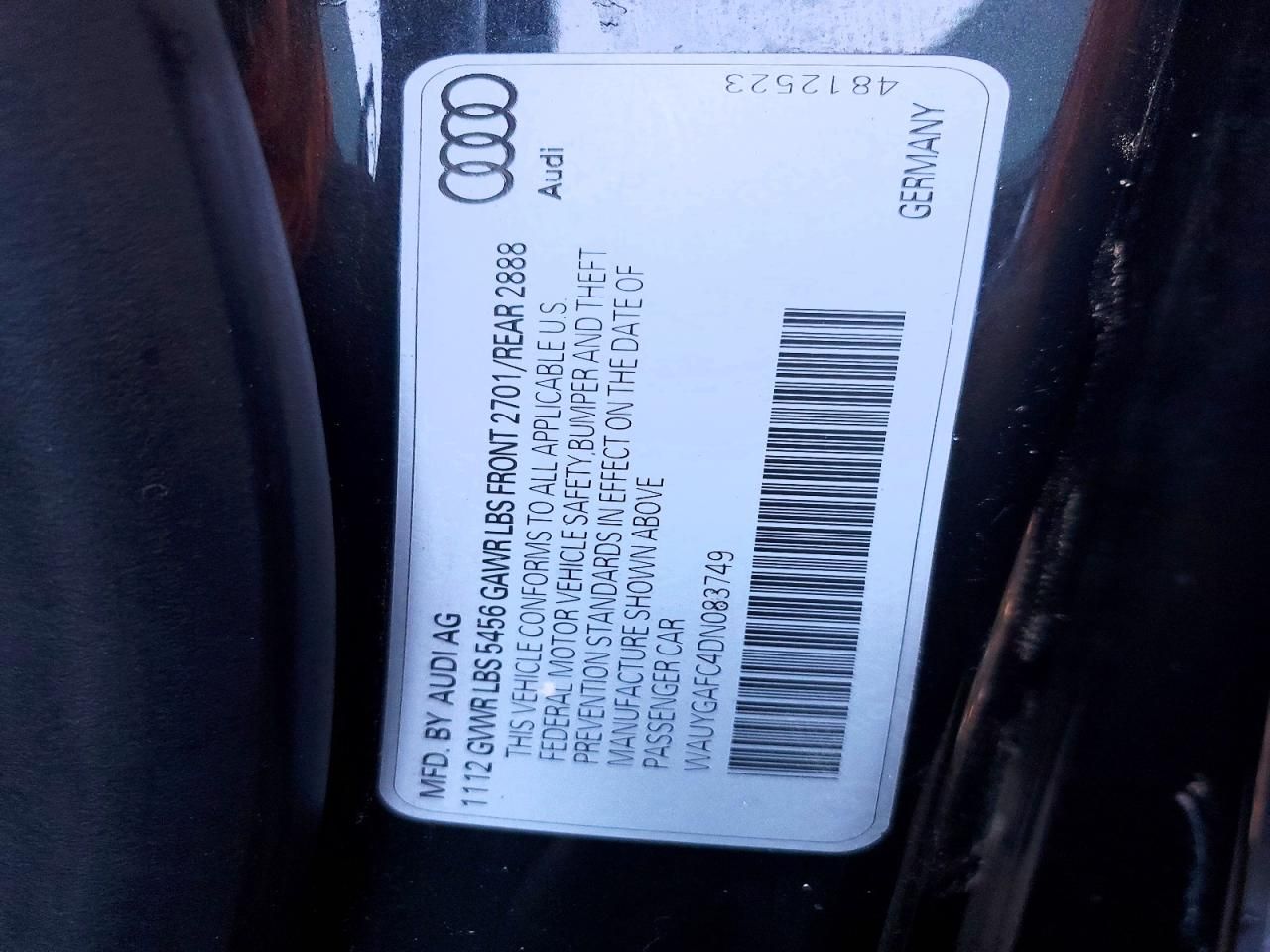 2013 Audi A7 Premium Plus