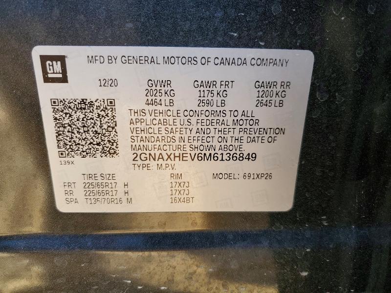 2021 Chevrolet Equinox ls