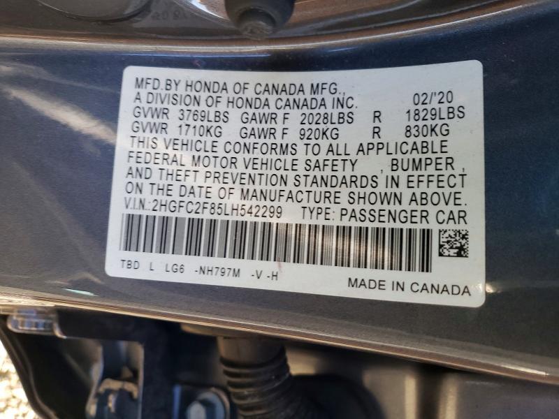 2020 Honda Civic Sport