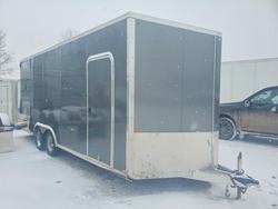 Salvage trucks for sale at Davison, MI auction: 2024 Inov Unknown-Enclosed Cargo Trailer