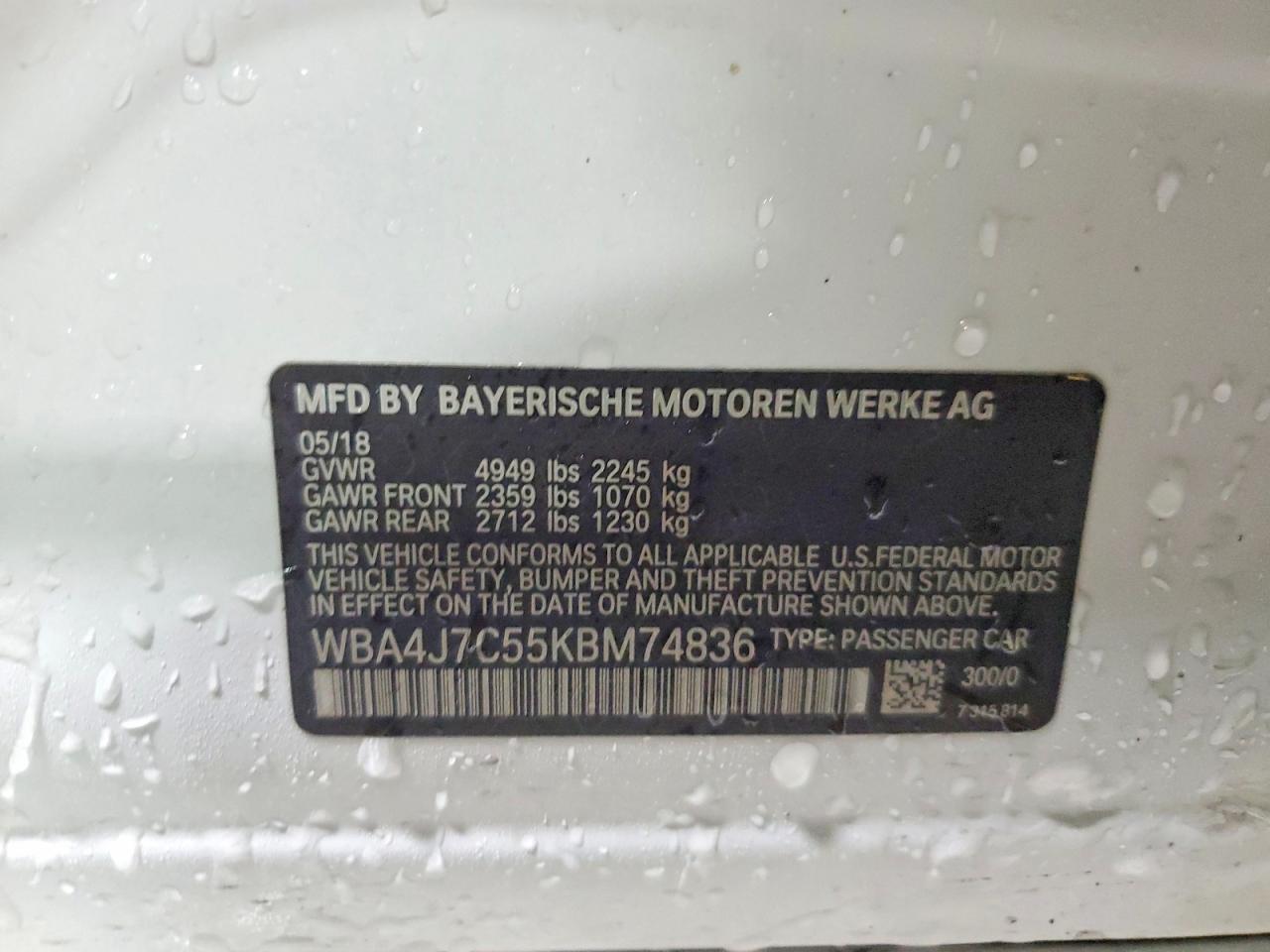 2019 BMW 440xi Gran Coupe