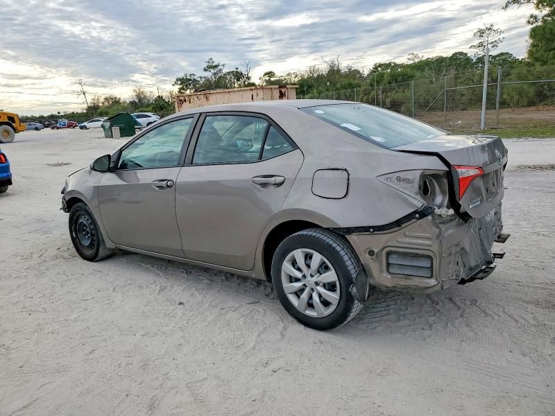 2016 Toyota Corolla l
