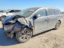 Salvage cars for sale from Copart Houston, TX: 2016 Honda Odyssey se