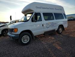 Salvage cars for sale from Copart Phoenix, AZ: 2003 Ford Econoline E350 Super Duty Van