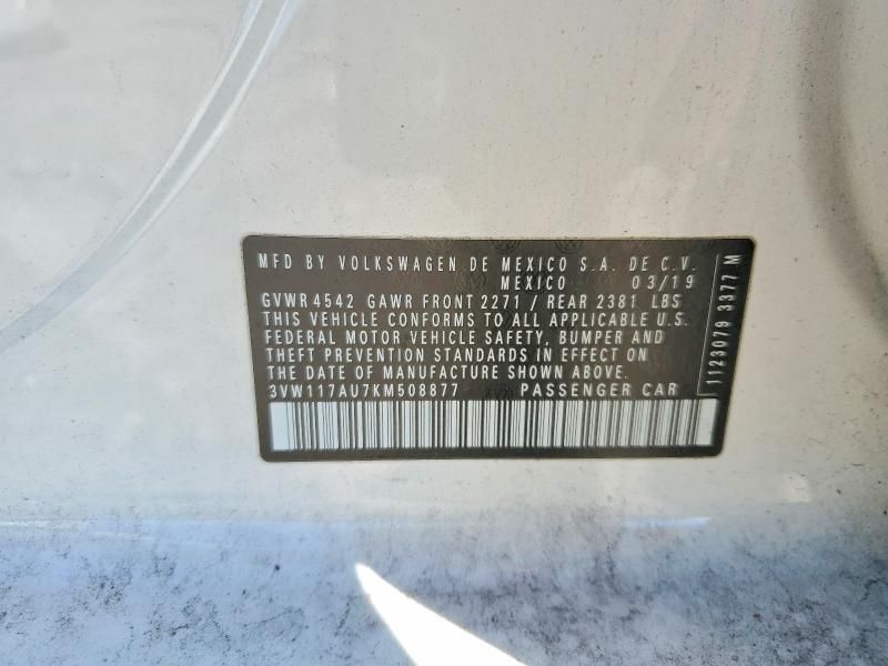 2019 Volkswagen Golf Sportwagen s