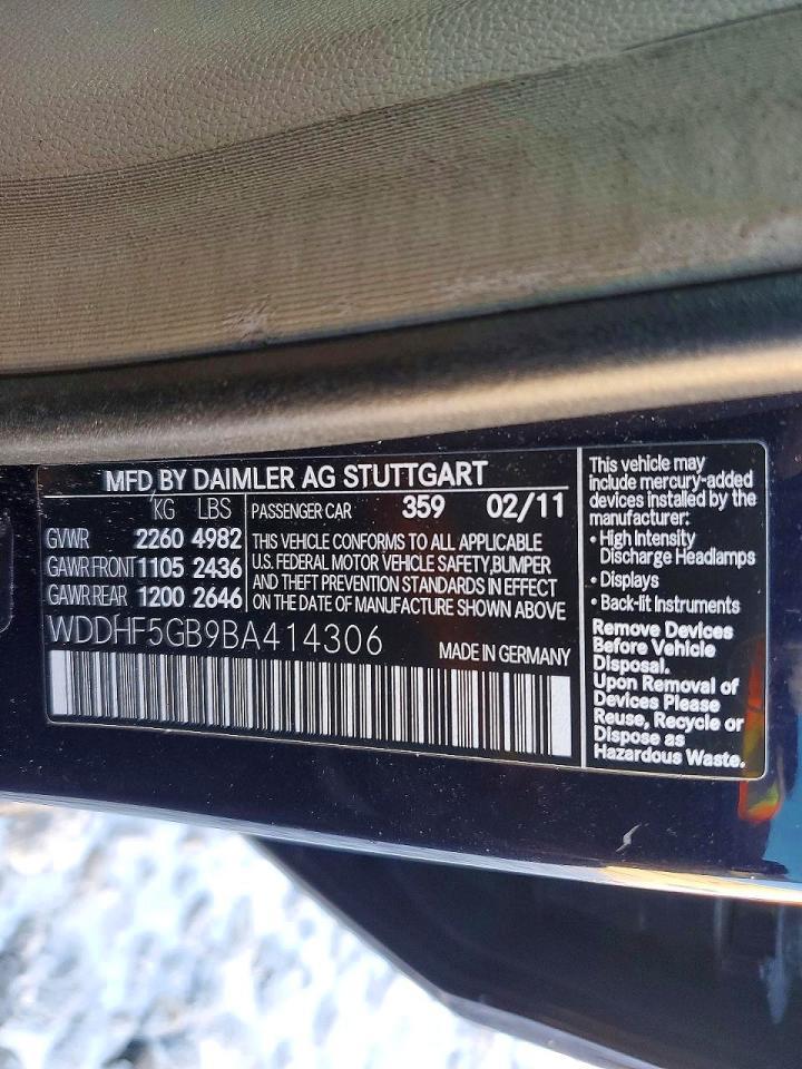 2011 Mercedes-Benz E 350