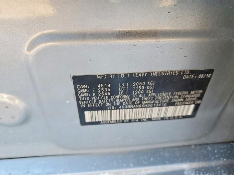 2017 Subaru Legacy 2.5i Limited