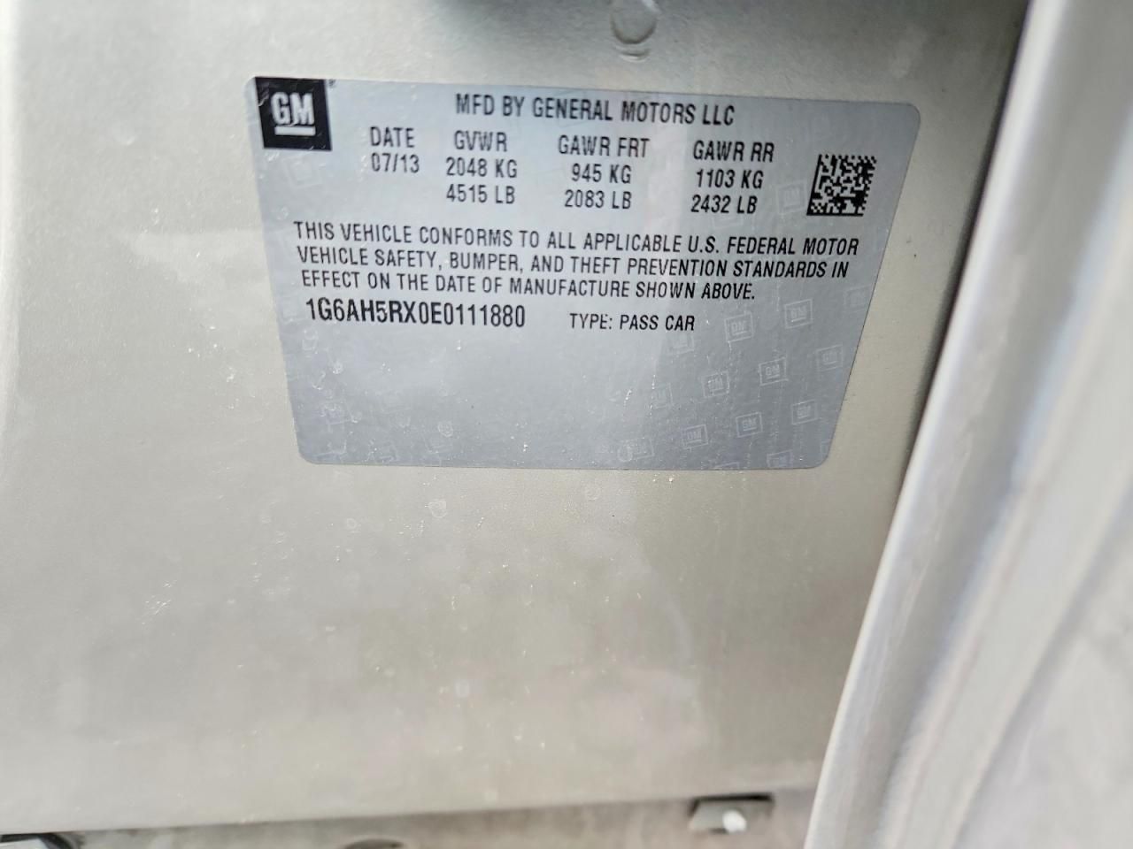 2014 Cadillac Ats Luxury