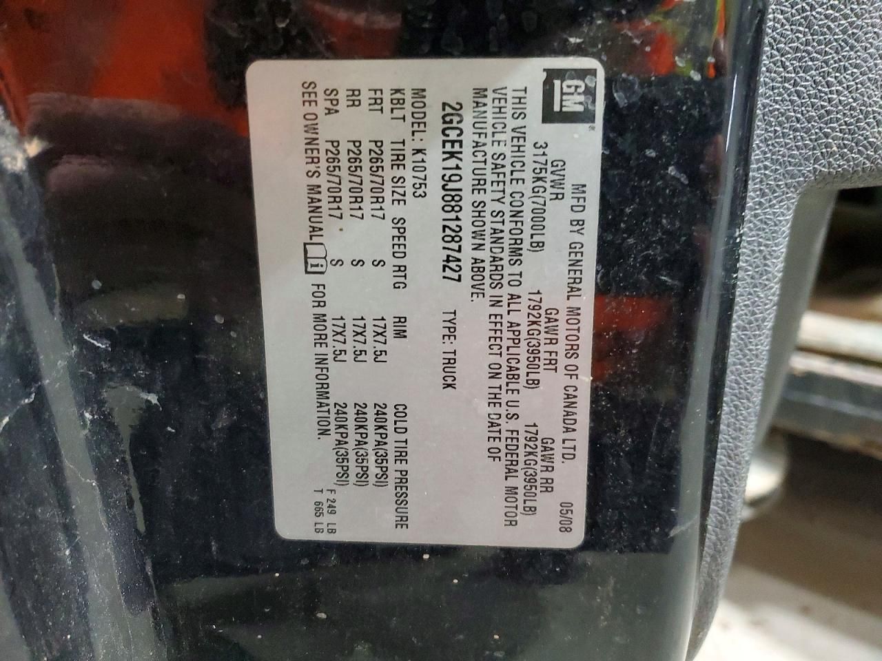 2008 Chevrolet Silverado K1500