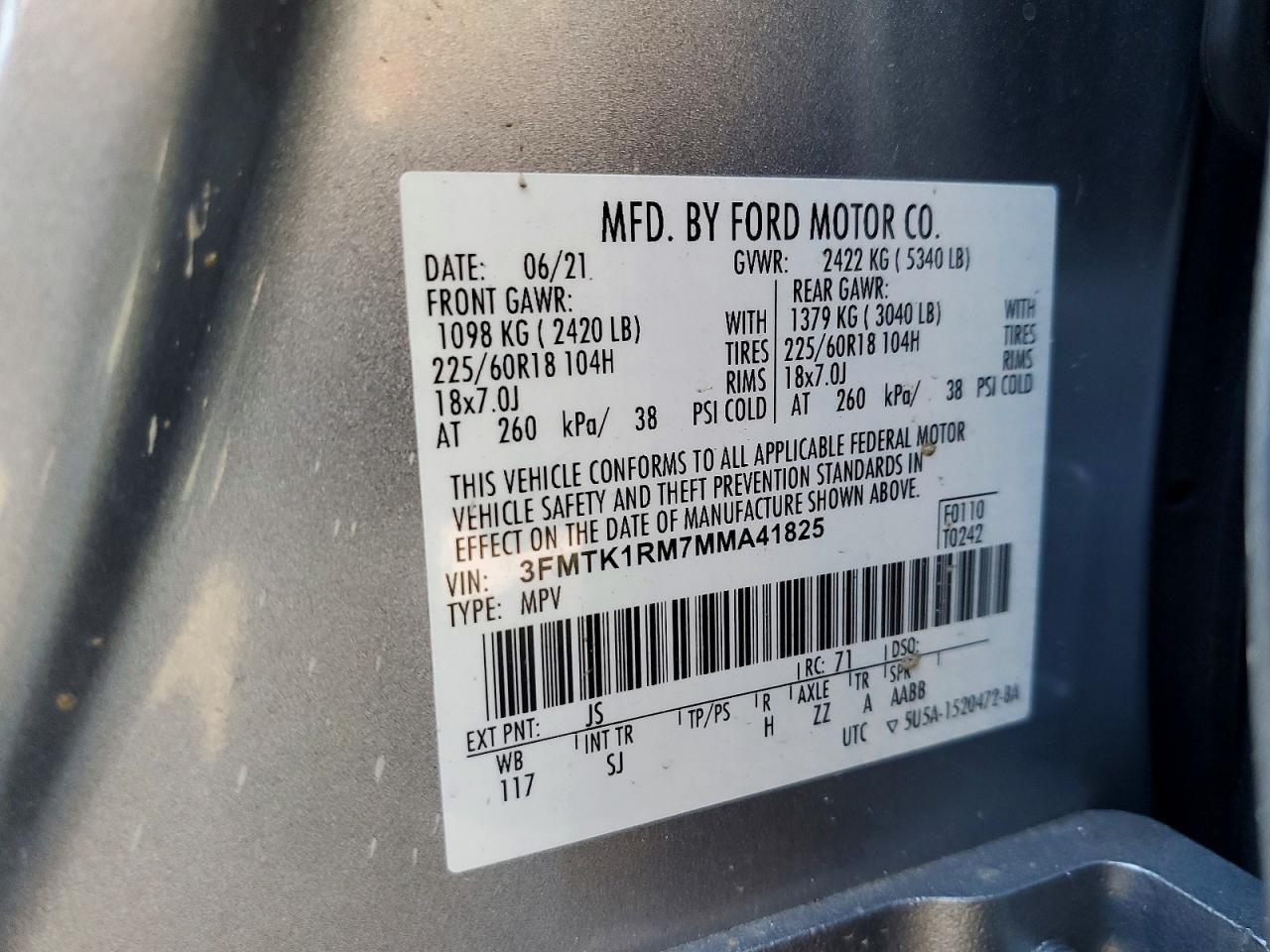 2021 Ford Mustang Mach-e Select