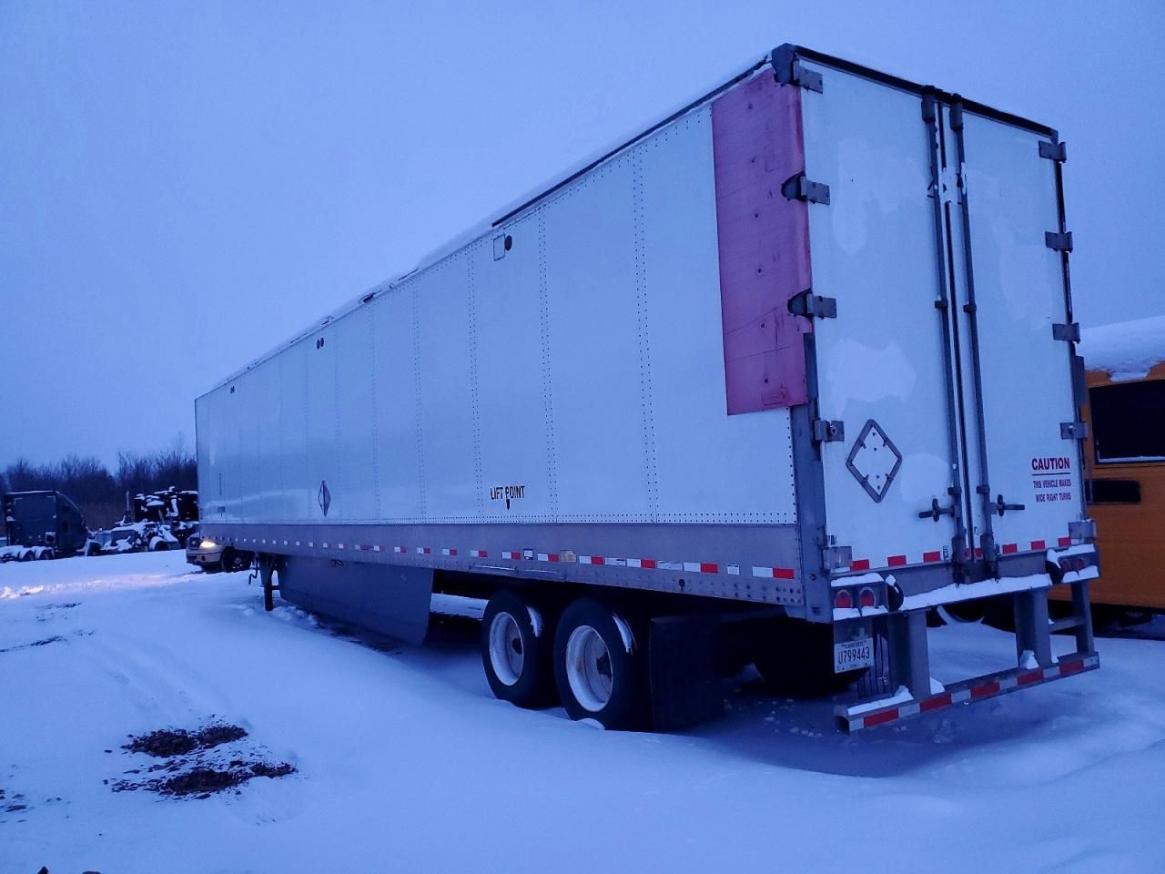 2018 Hyun DAI Translead VC2530152-JS DRY Van Trailer