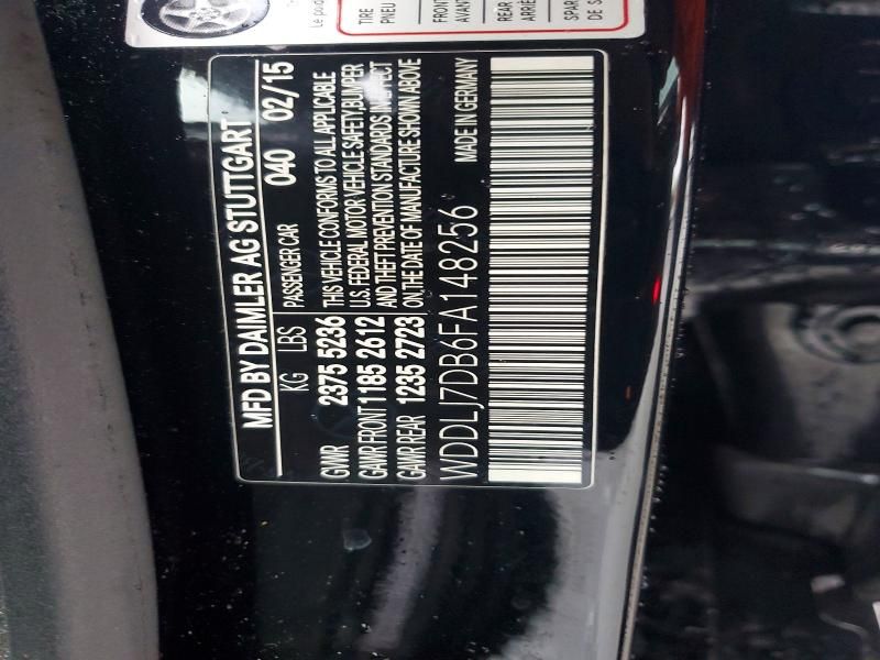 2015 Mercedes-Benz Cls 550