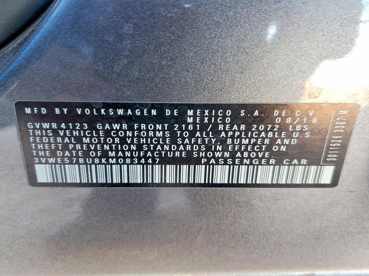 2019 Volkswagen Jetta sel