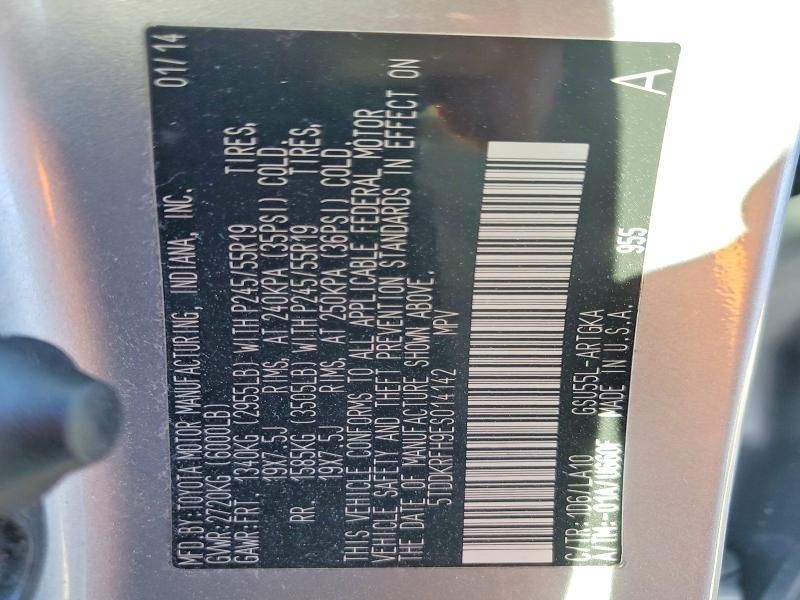 2014 Toyota Highlander Limited