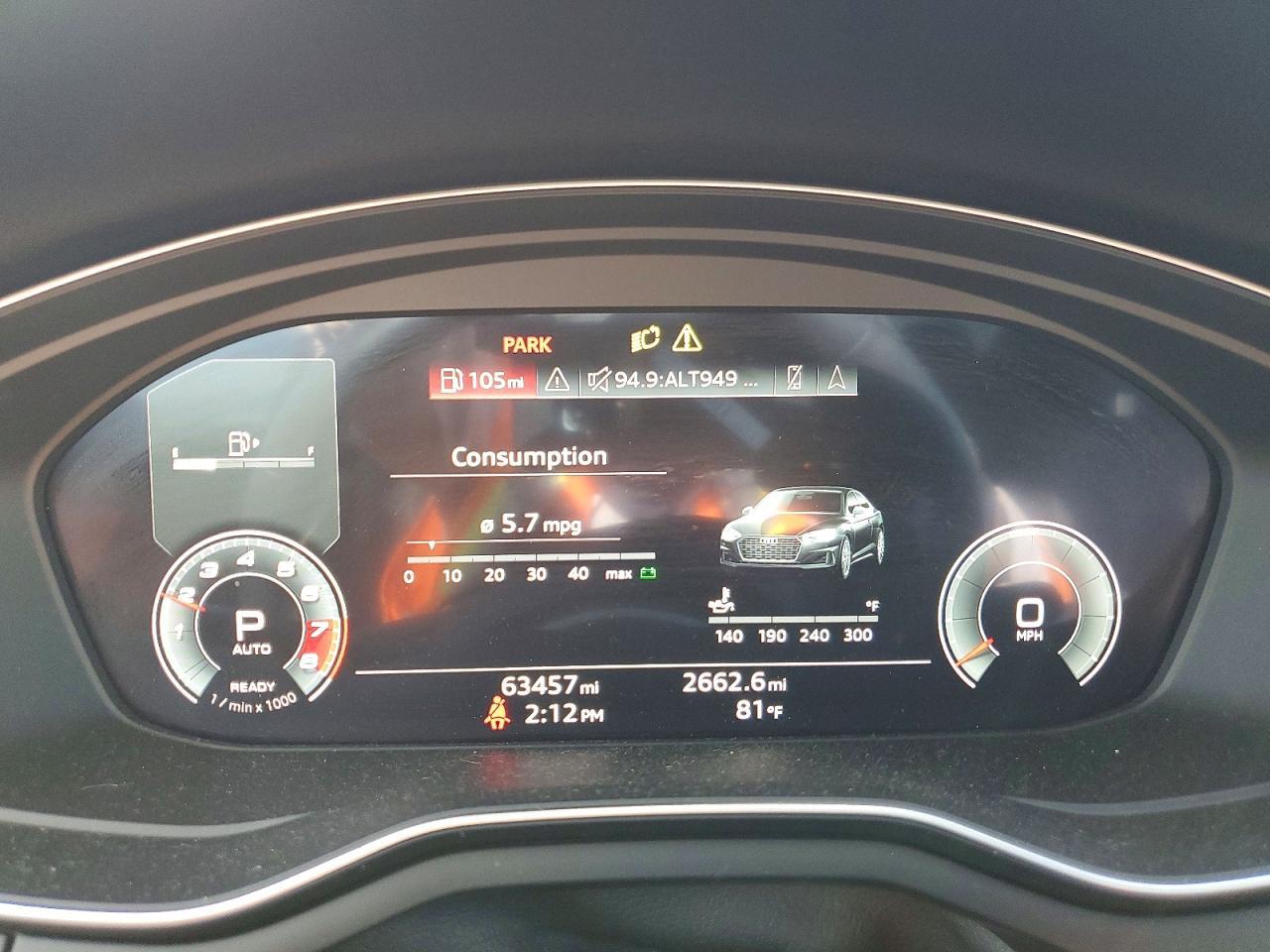 2021 Audi A5 Prestige 45