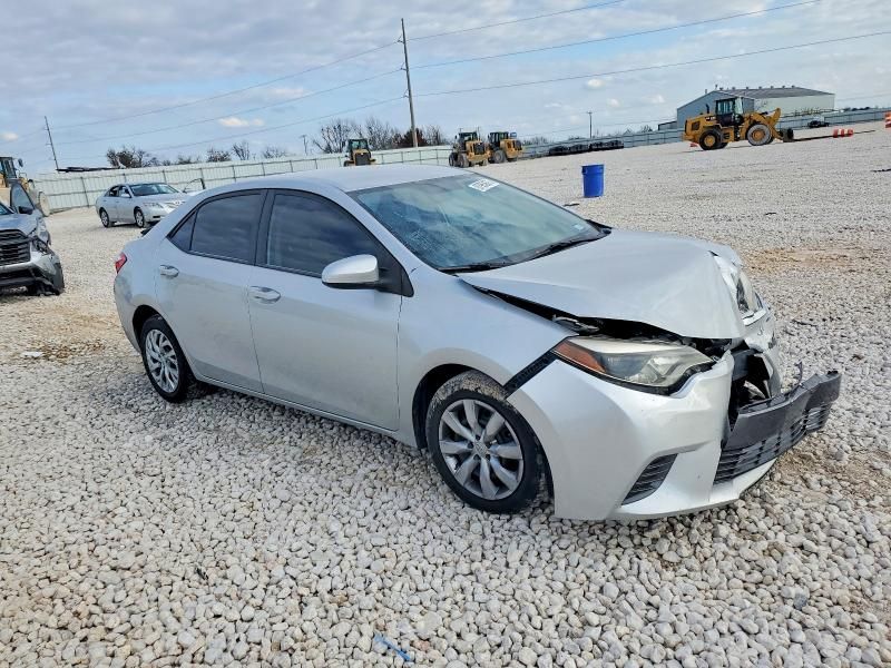 2015 Toyota Corolla l