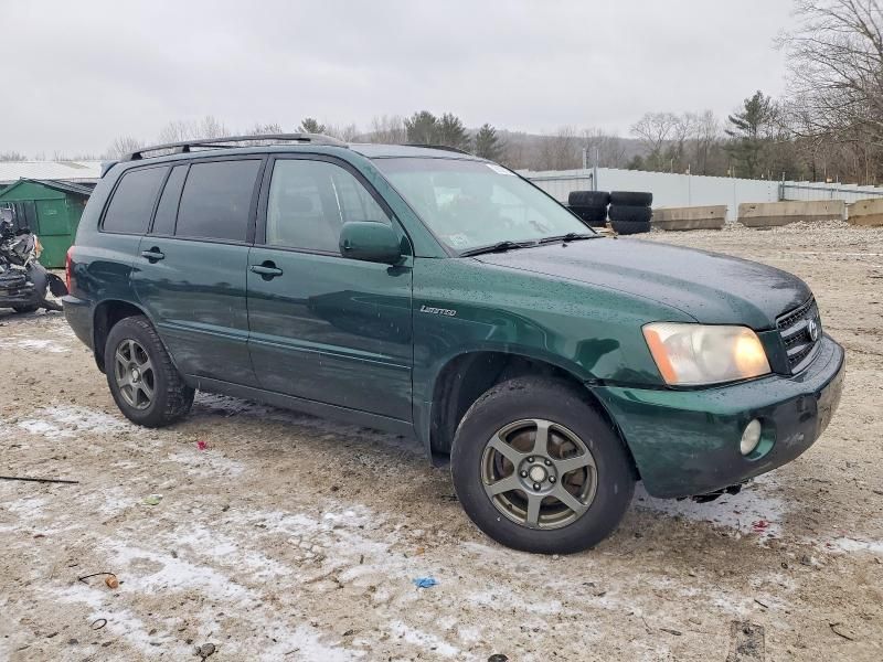 2002 Toyota Highlander Limited