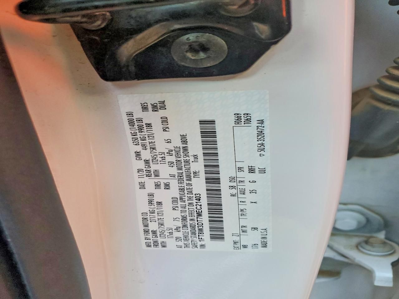 2021 Ford F350 Super Duty