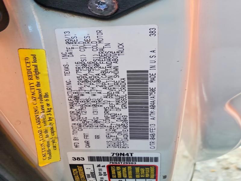 2014 Toyota Tacoma Prerunner Access Cab