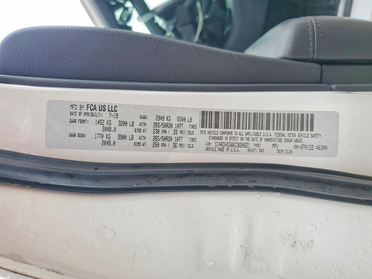 2019 Dodge Durango gt