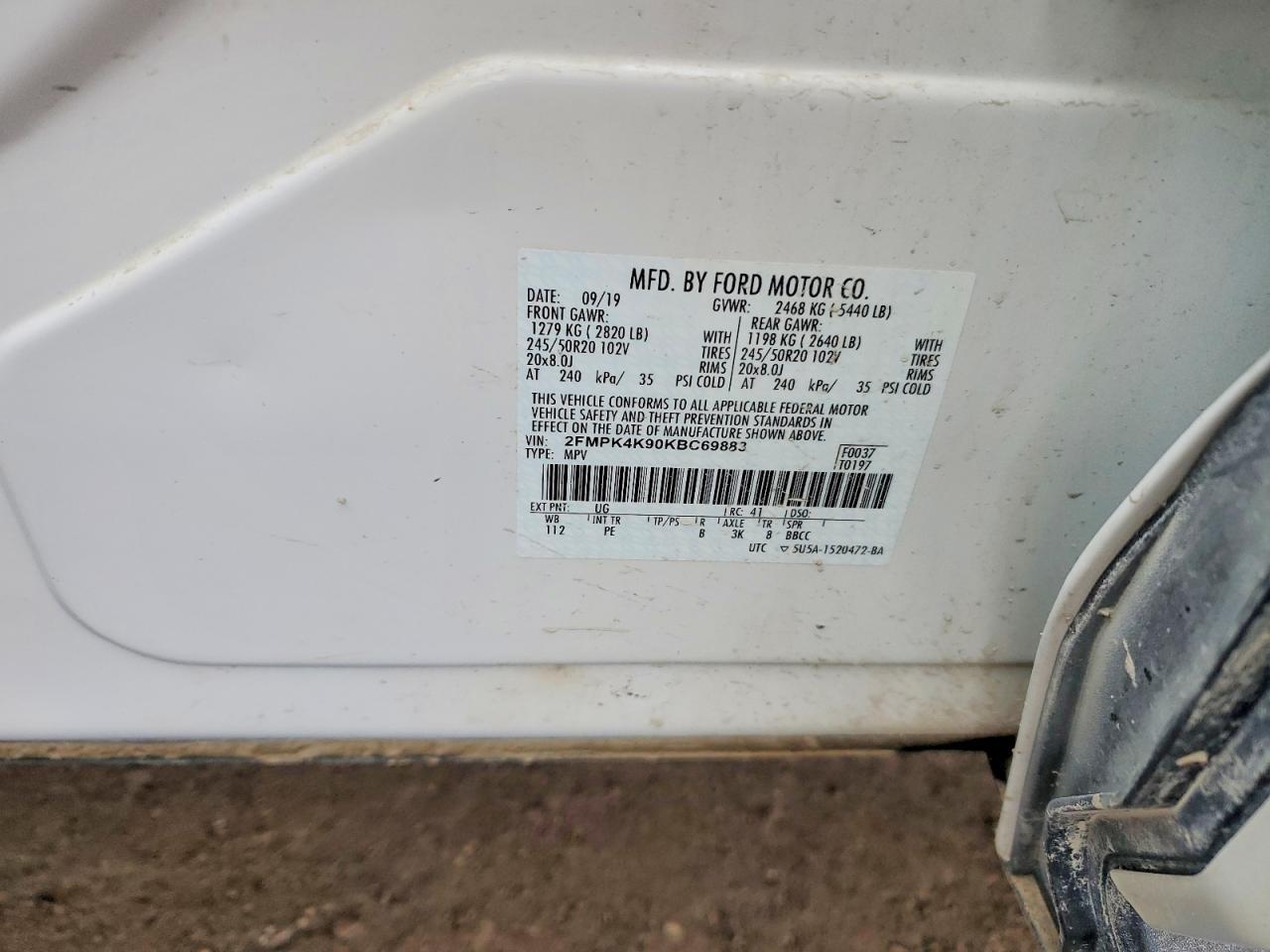 2019 Ford Edge Titanium